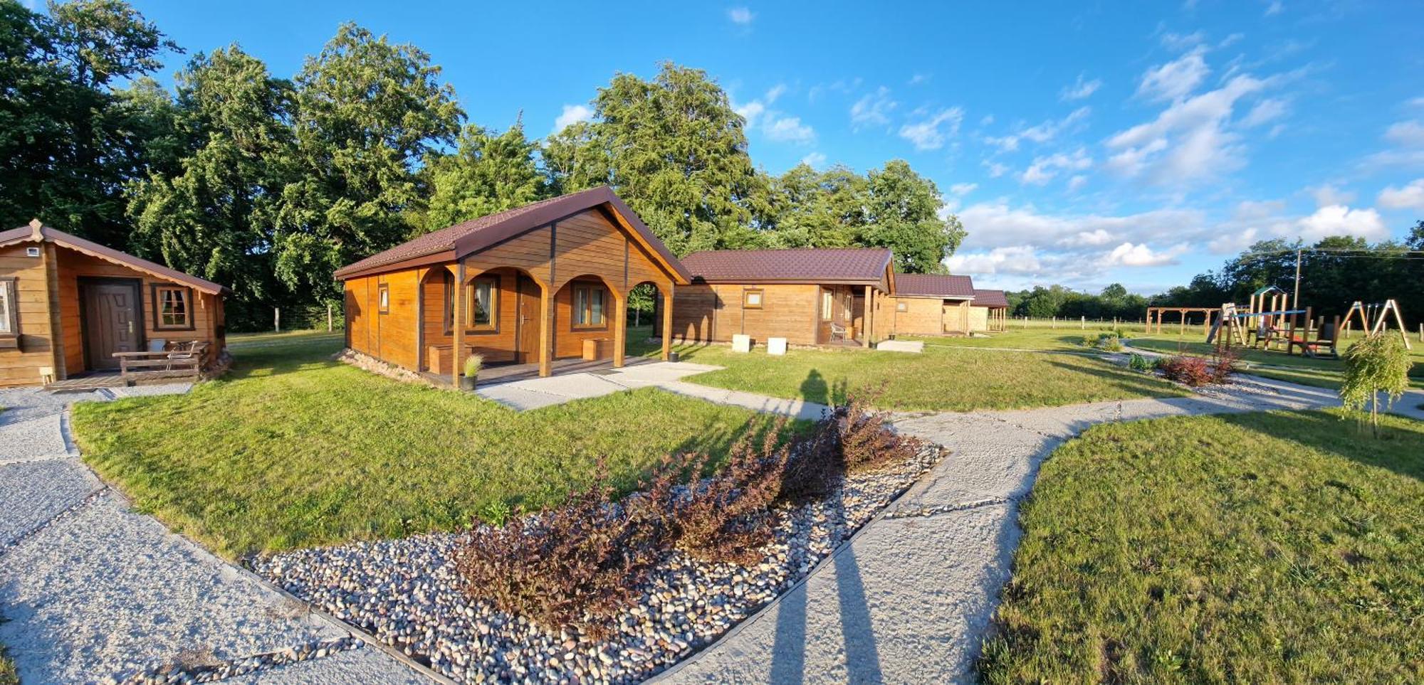 Ranczo Wodnica - Domki Letniskowe, Domki Na Wylacznosc Stolpmünde Exterior foto